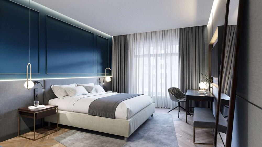 Hotel Radisson Collection Bilbao Esterno foto A bedroom at the hotel